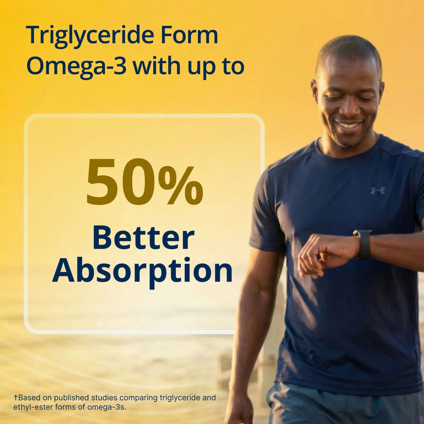 Omegagenics Fish Oil EPA-DHA 1000 Mg - High Potency - Omega-3 Fish Oil Supplement - for Heart Health, Musculoskeletal Health & Immune System Health* - with DHA & EPA - 120 Softgels