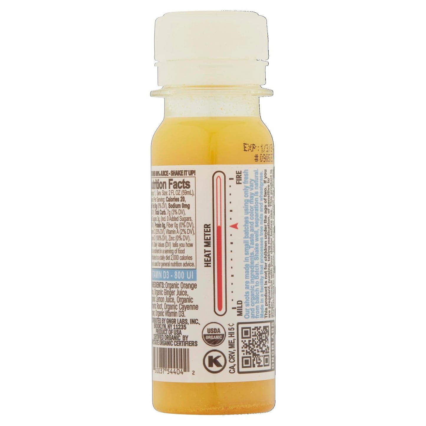Ginger Immunity Shots