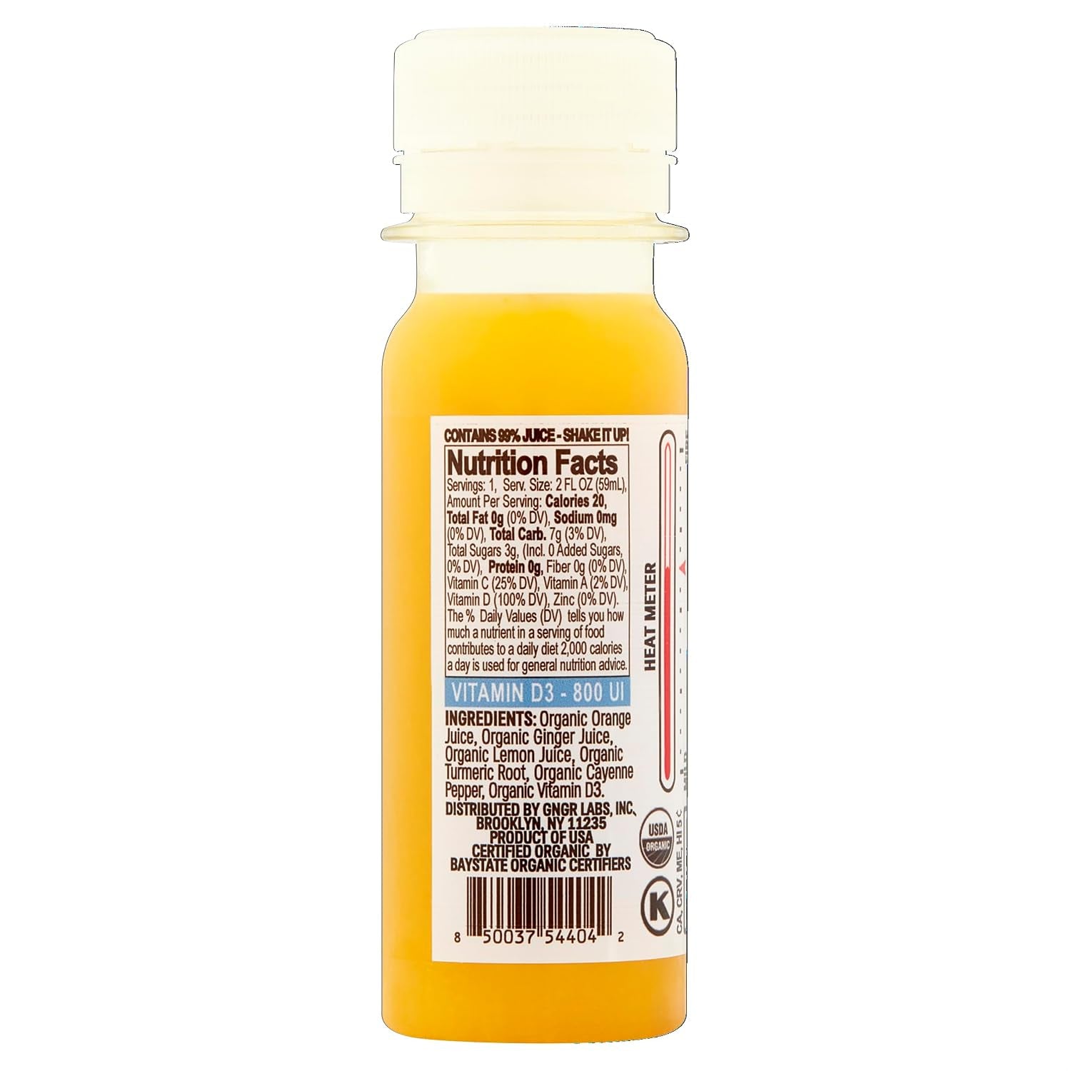 Ginger Immunity Shots